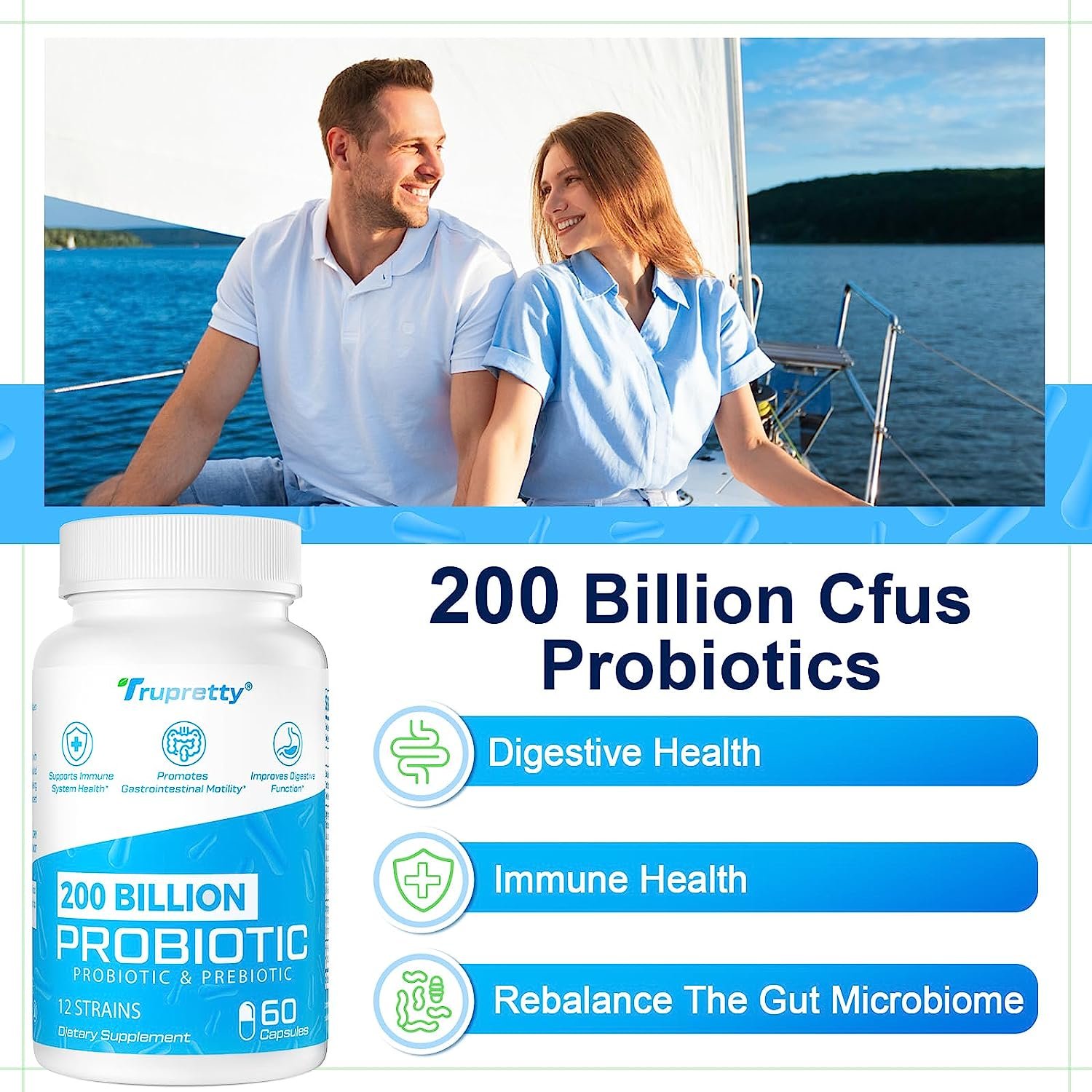 200 Billion Cfus 12 Strains Probiotics Review