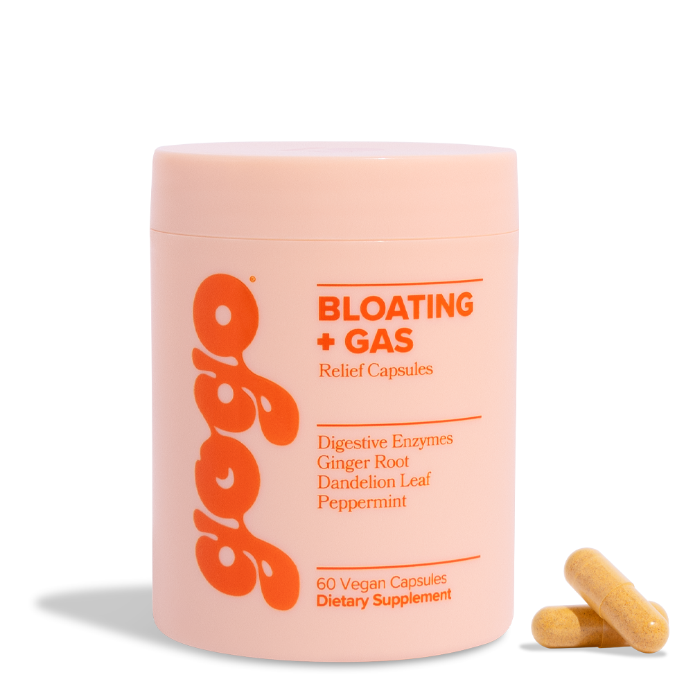 GOGO Bloating  Gas Digestive Relief, 30 Servings (Pack of 1) - Supplements with Digestive Enzymes, Bromelain, Ginger Root,  Milk Thistle - Supports Bloating Relief  Reduces Water Retention