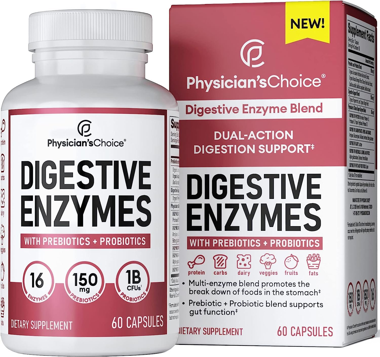 Physician’s CHOICE Digestive Enzymes – Multi Enzymes Review