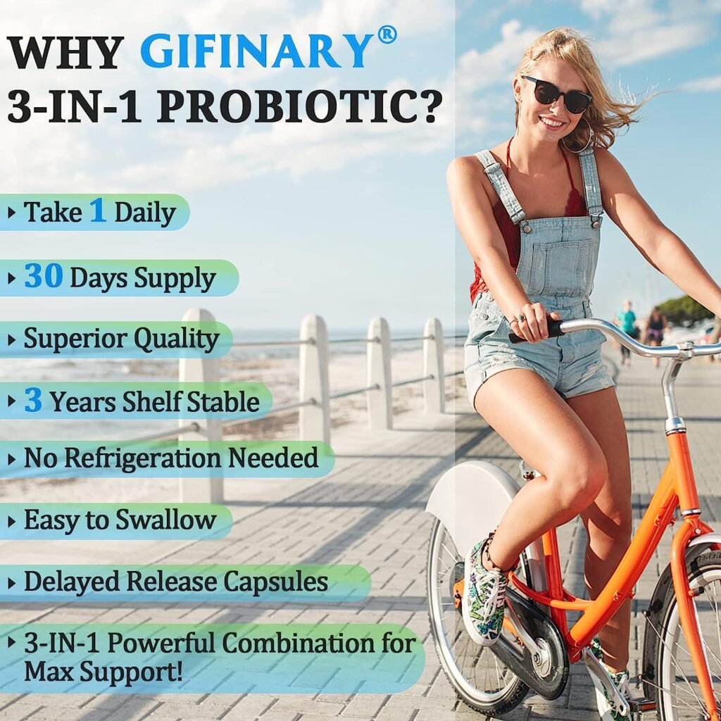 Probiotics for Women and Men, 300 Billion CFU, 24 Strains Probiotics with 15 Organic Herbs probiotics Blend, Probiotic Supplement for Digestive Gut Immune Whole-Body Health, 60 Caps - 2 Month Supply